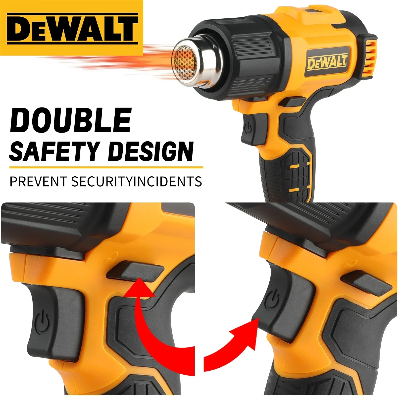 DeWALT DCE530 20V Akku-Heißluf – Heat Gun Small Bewertung und Preis