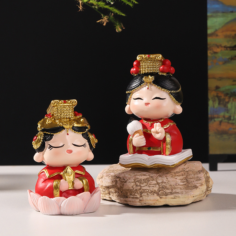 Chinesische Mazu-Figur aus Har – Crafting Resin Bewertung und Preis